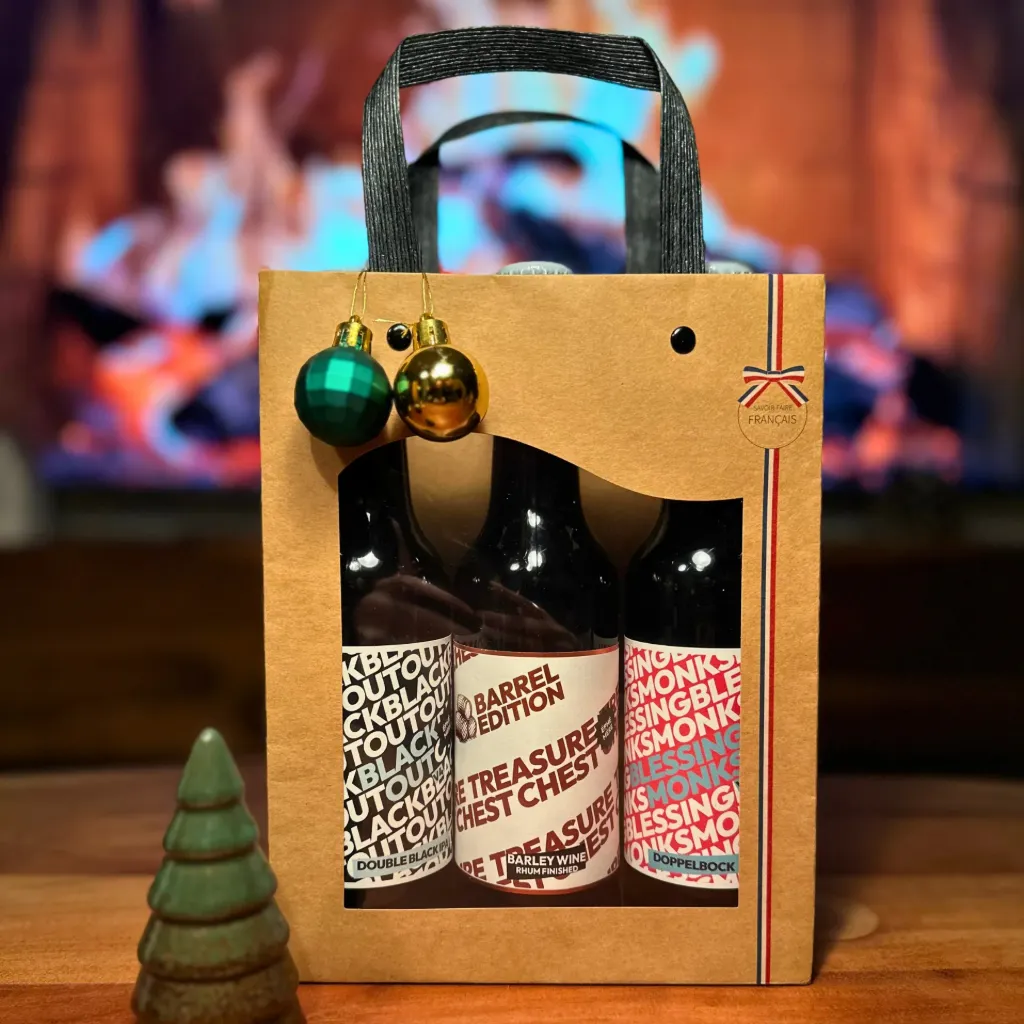 Coffret 3 bières 33CL (Ambrée, Ambrée, Ambrée)