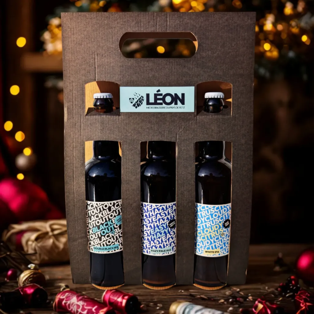 Coffret 3 bières 75CL (Ambrée, Ambrée, Ambrée)